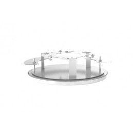 Suporte de Encastre para Câmara Dome UNIVIEW TR-FM152-A-IN (Diâmetro 235 mm - Branco), miniatura 2
