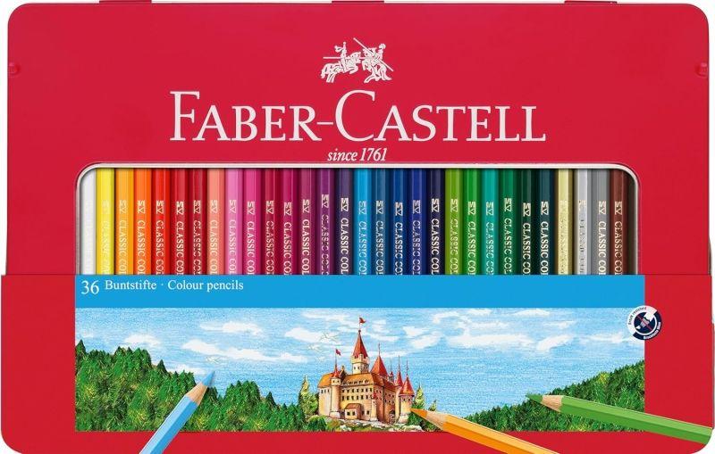 Lápis de Cor FABER-CASTELL 115886 (Madeira - Cores Sortidas)