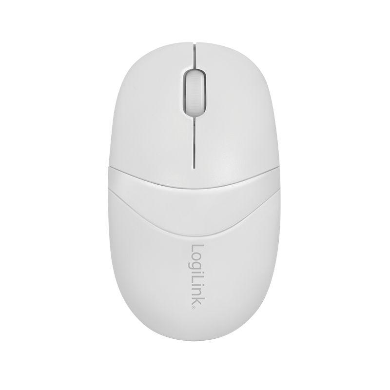 Conjunto de Teclado e Rato LOGILINK ID0104W (Alemão - Tamanho completo - USB - Branco) — miniatura 3