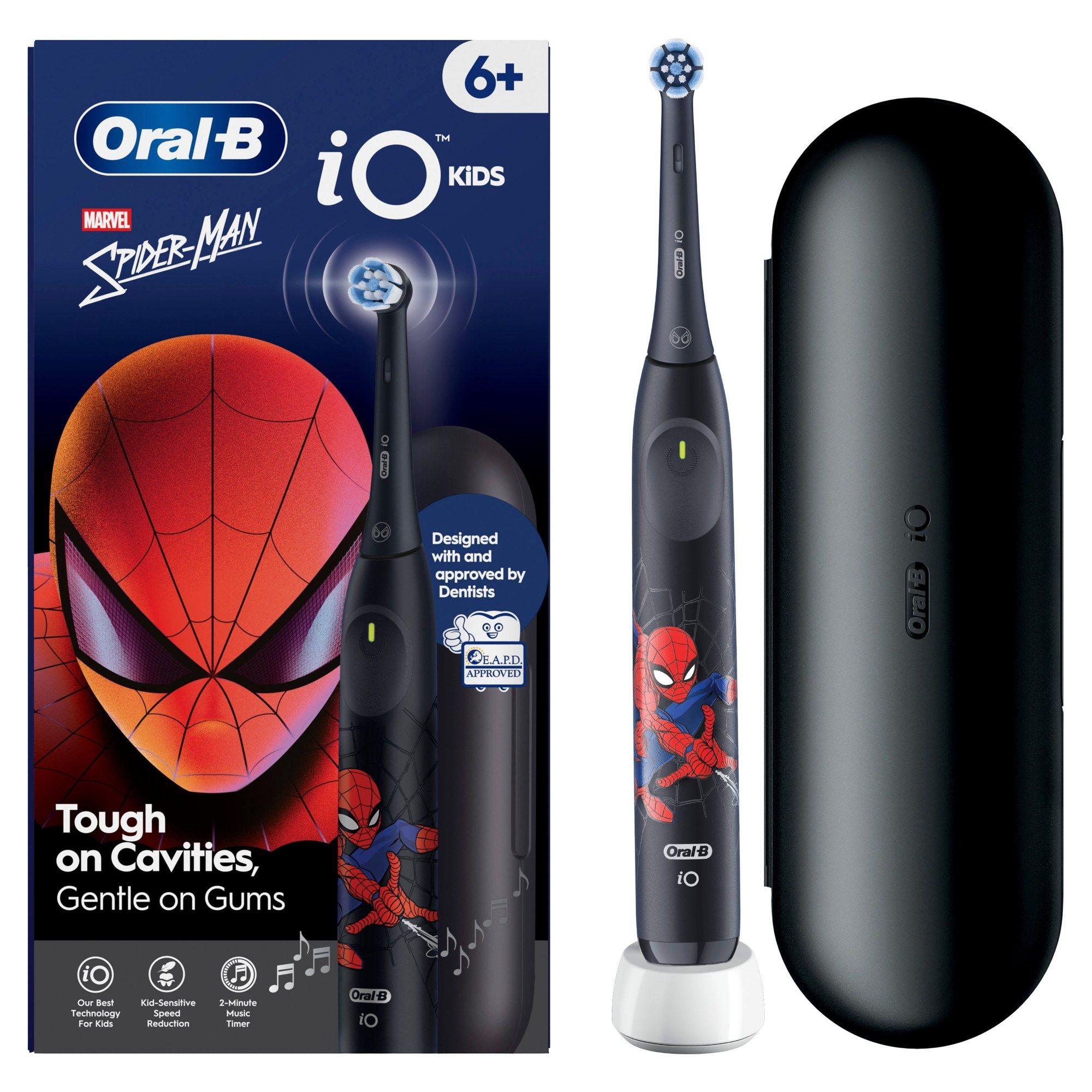 Escova de Dentes Elétrica ORAL-B iO2 Kids Spiderman (Preto)
