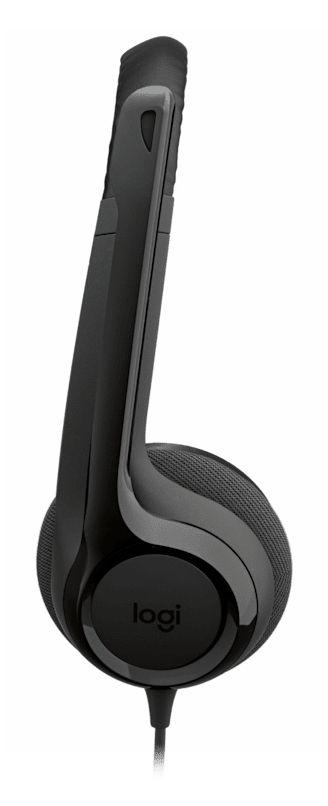 Headset LOGITECH H390 (Binaural - Com fios - Supra-aural - Preto), miniatura 3