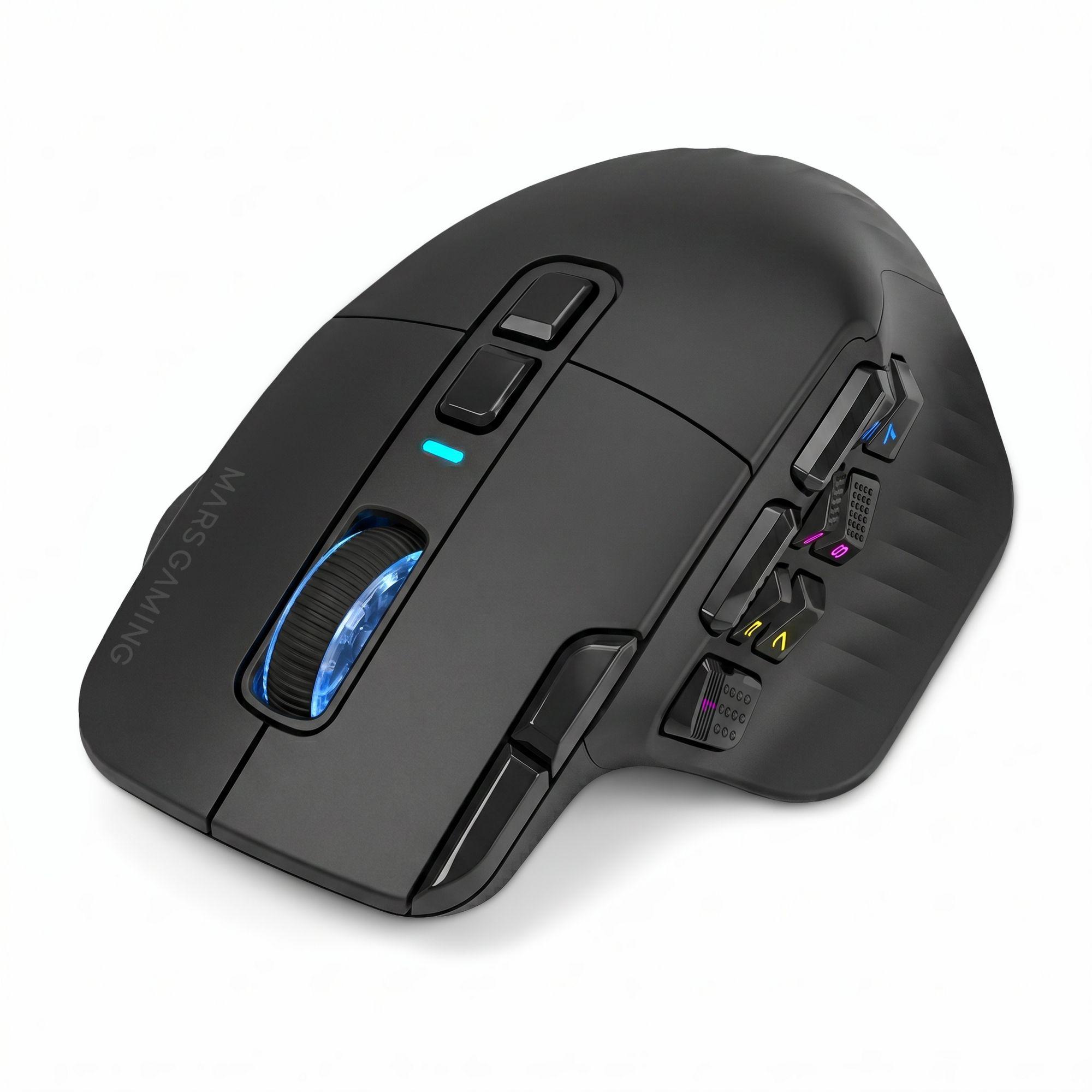Rato Gaming MARS GAMING MMWHEX16 (Preto), miniatura 3