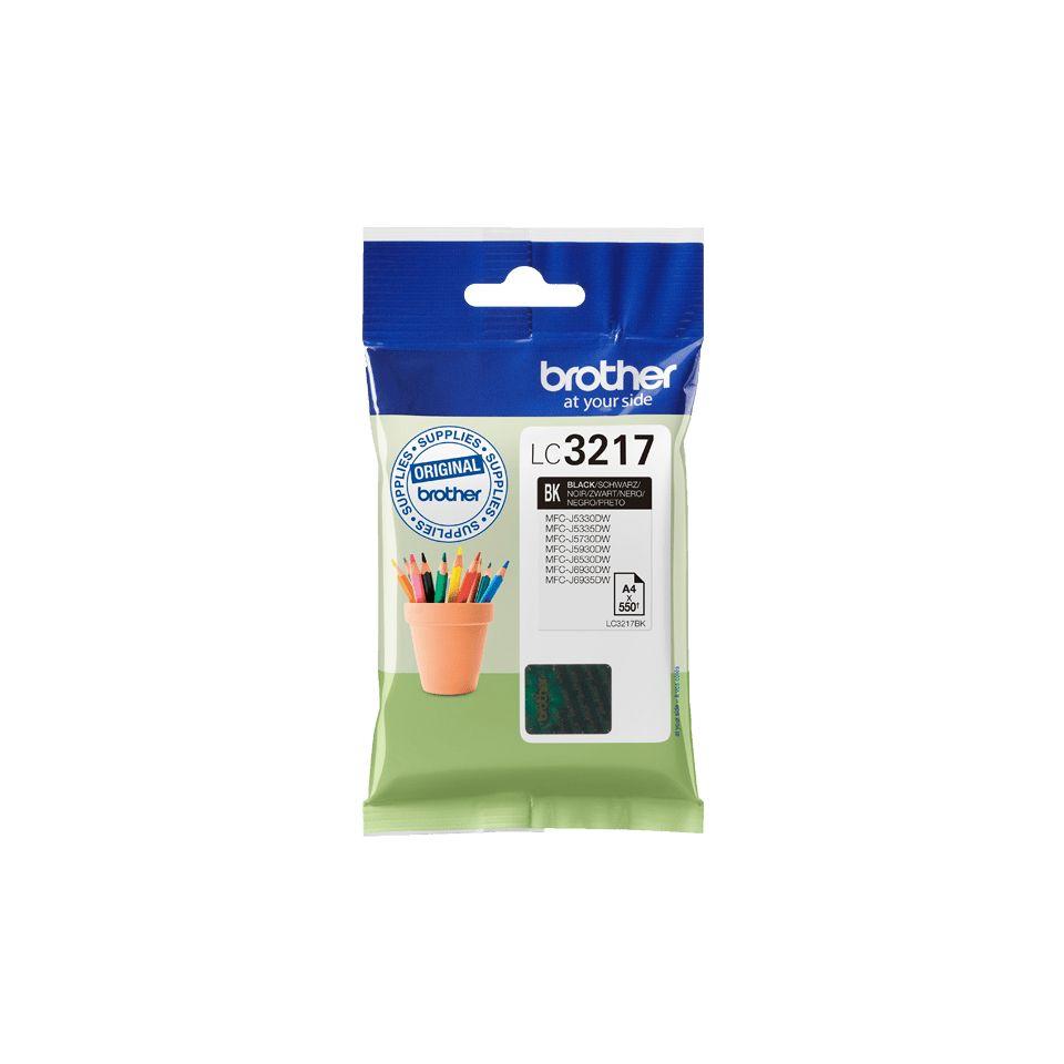 Tinteiro BROTHER LC3217BK (550 páginas - Preto) — miniatura 4