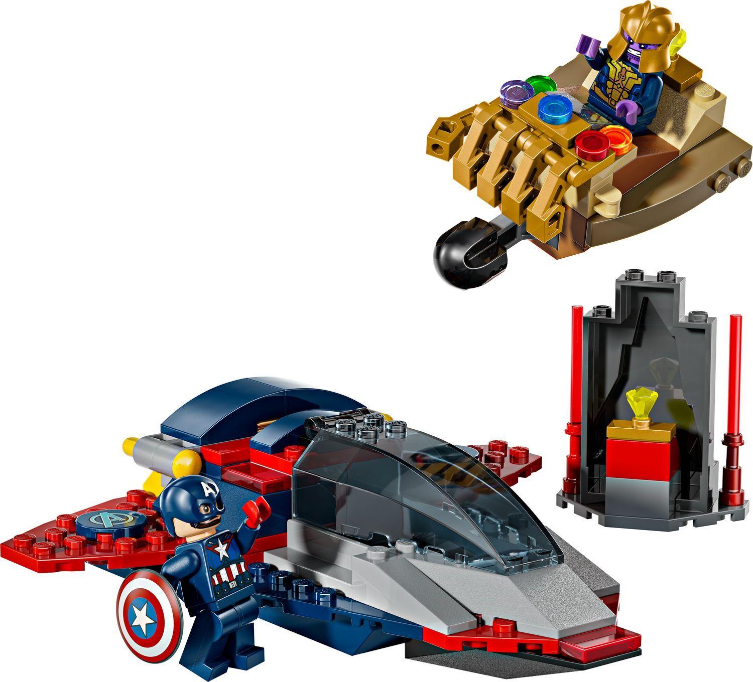 LEGO 76319 Marvel Super Heroes Capitão América contra Thanos (4+ anos - 107 peças)