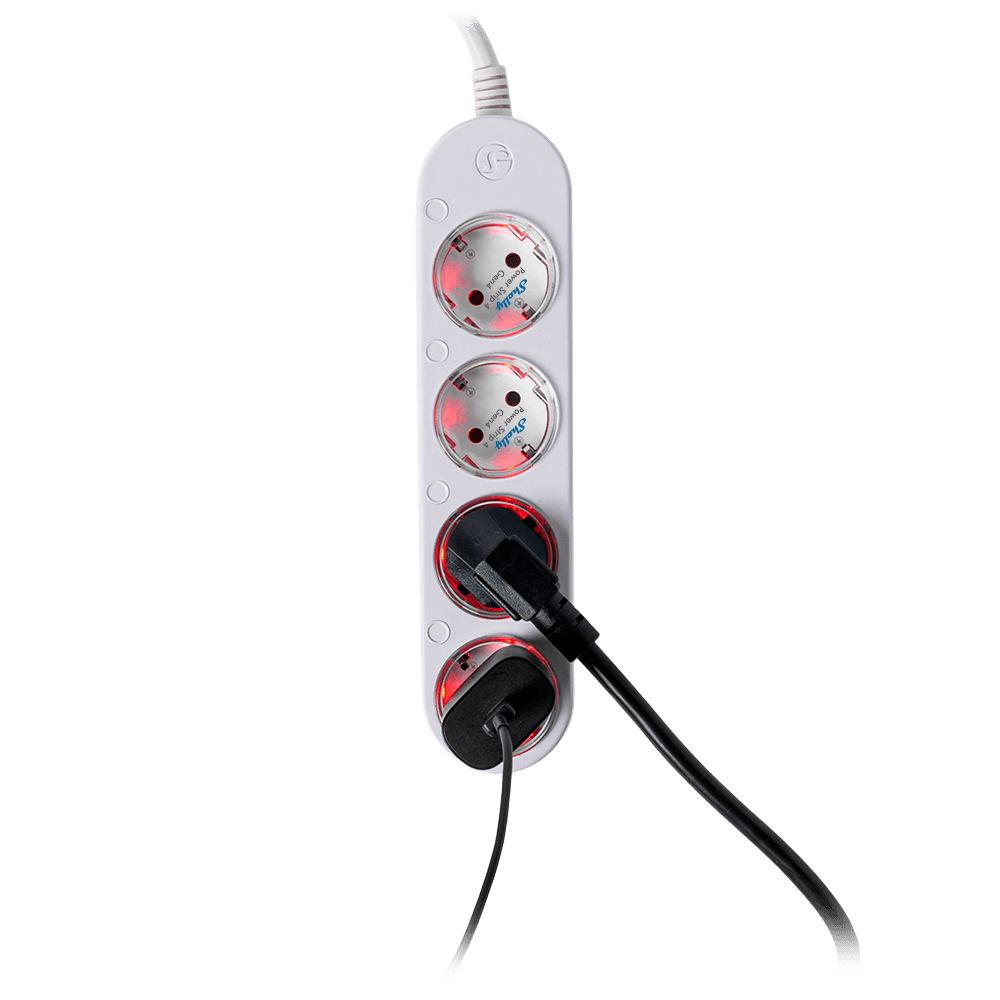 Régua de Tomadas Inteligentes SHELLY Power Strip 4 Gen4 (Branco) — miniatura 5