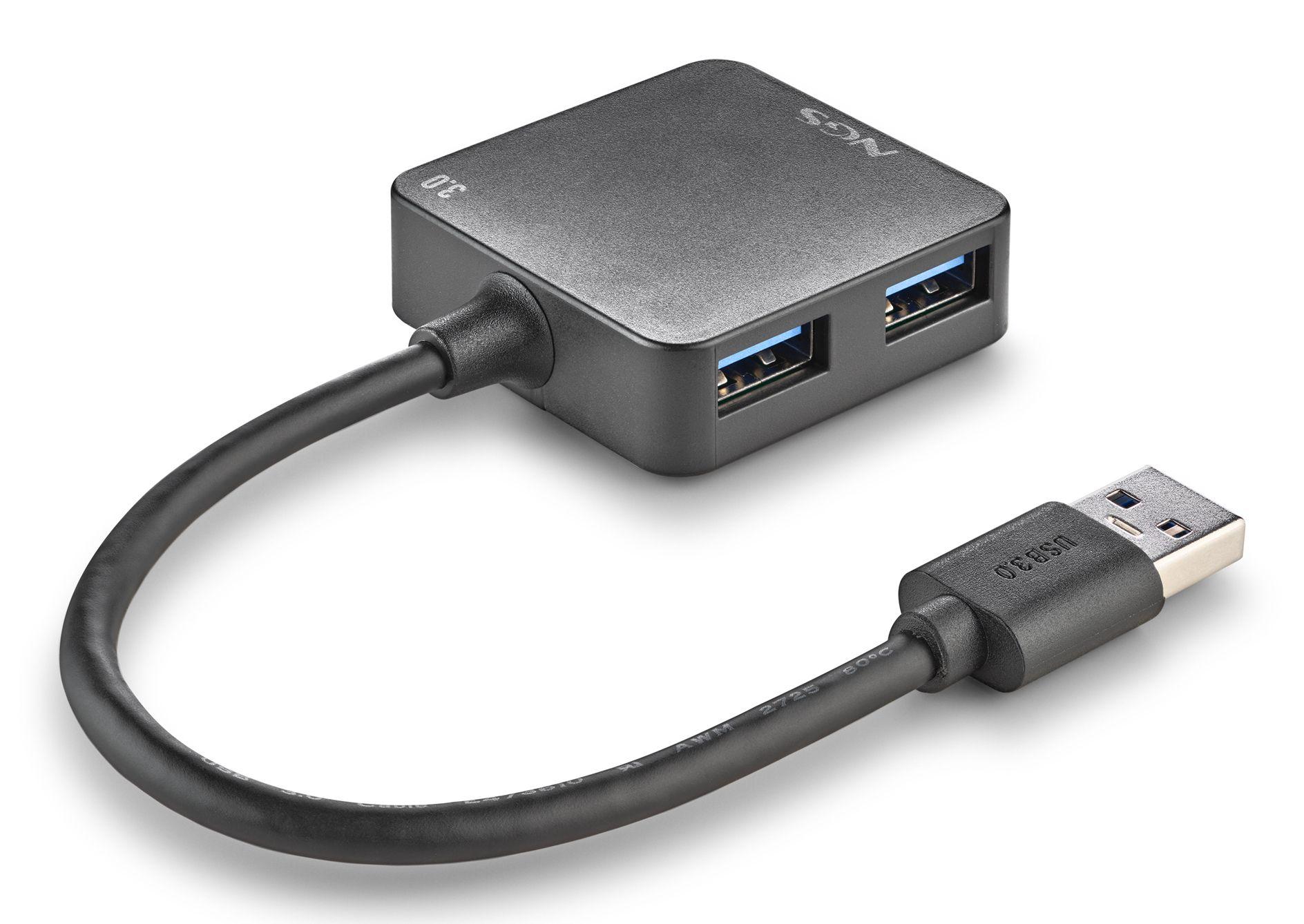Hub USB NGS IHUB3.0TINY (0,18 m - Não suportado - Preto) — miniatura 2