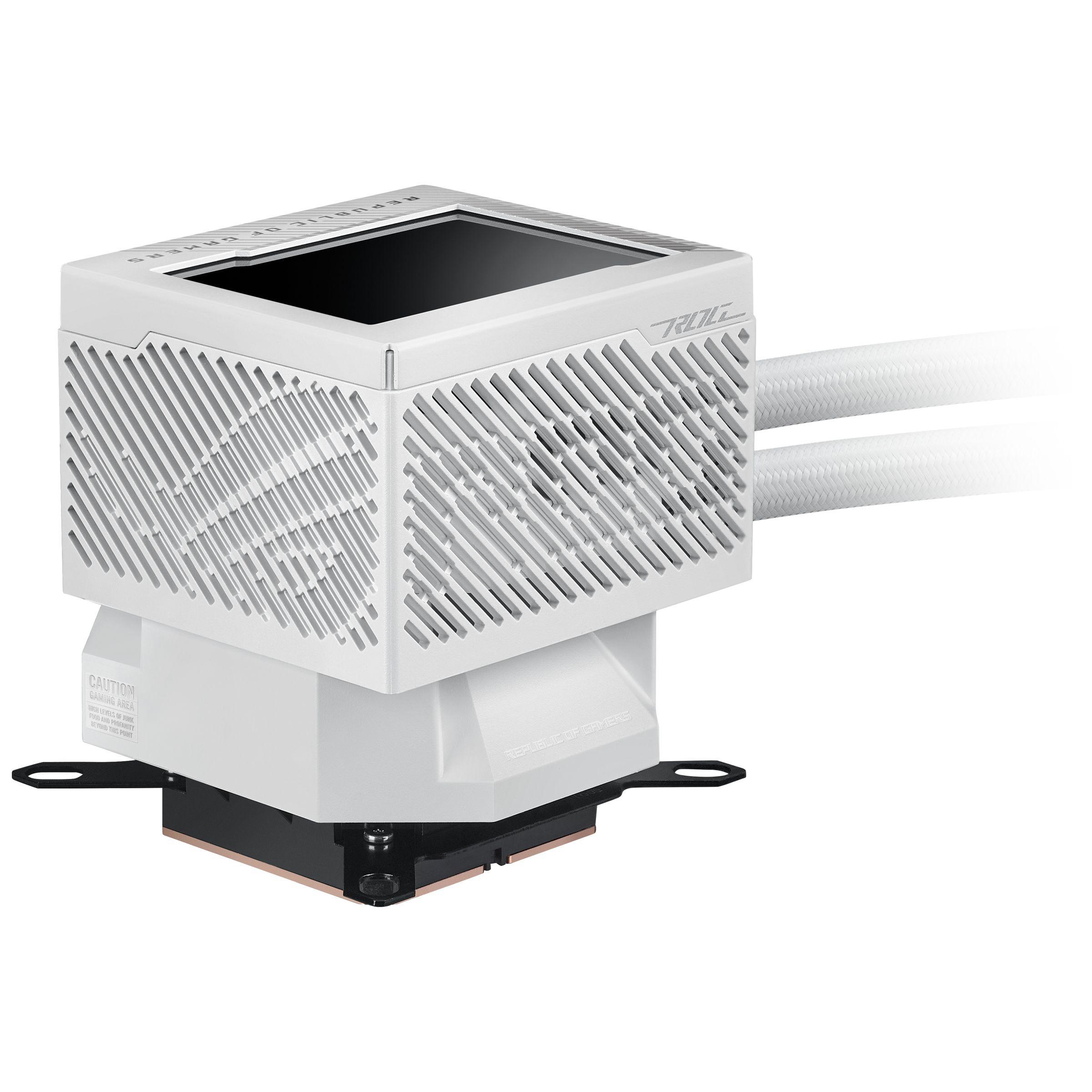 Refrigeração Líquida All-in-One ASUS ROG RYUJIN III 240 ARGB White Edition (12 cm - 2 ventoinhas - 2200 RPM - Branco) — miniatura 8