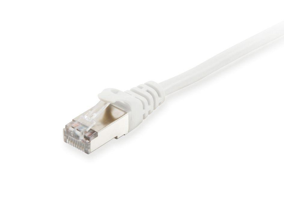 Cabo de Rede RJ45 EQUIP 615511 (0,15 m - Cat6 - RJ-45, macho, em linha reta - Branco)