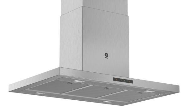 Exaustor de Ilha BALAY 3BI997GX (Altura 74,4-104,4 cm - 90 cm - 60 cm - Inox)