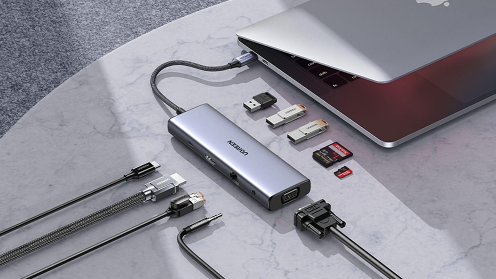 Hub USB-C UGREEN CM498 (Prateado) — miniatura 7