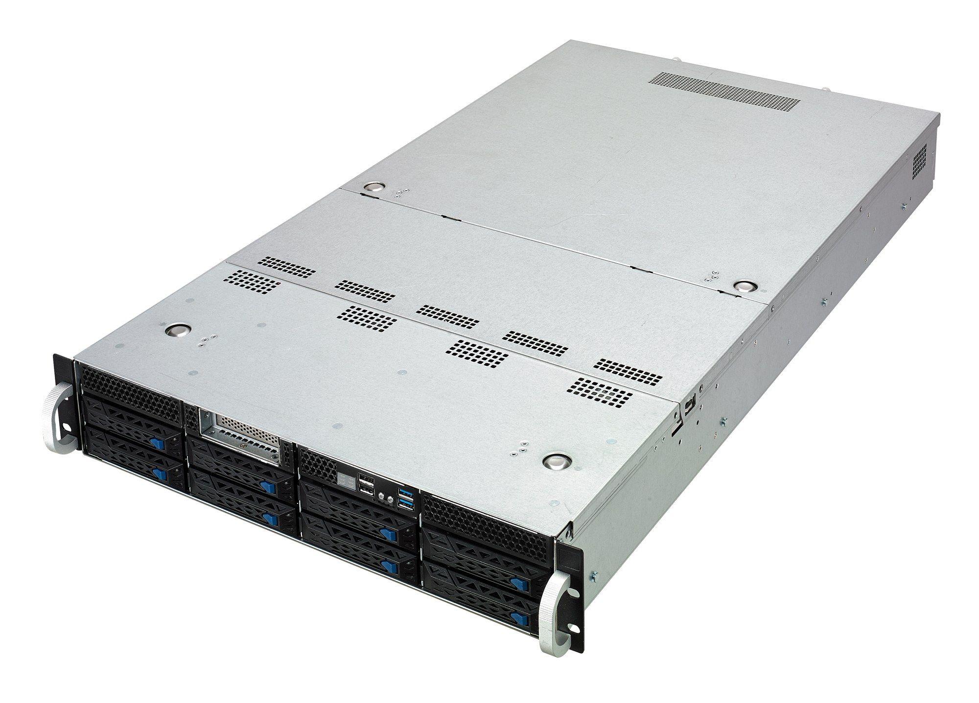 Servidor Rack ASUS ESC4000 G4 (Intel Xeon Scalable - Aspeed AST2500 - DDR4-SDRAM - Preto/Prateado), miniatura 4