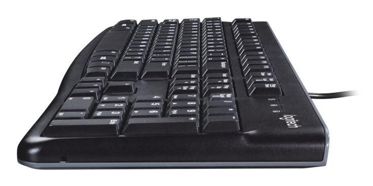 Teclado LOGITECH K120 (Espanhol - Tamanho completo - USB - Preto) — miniatura 2