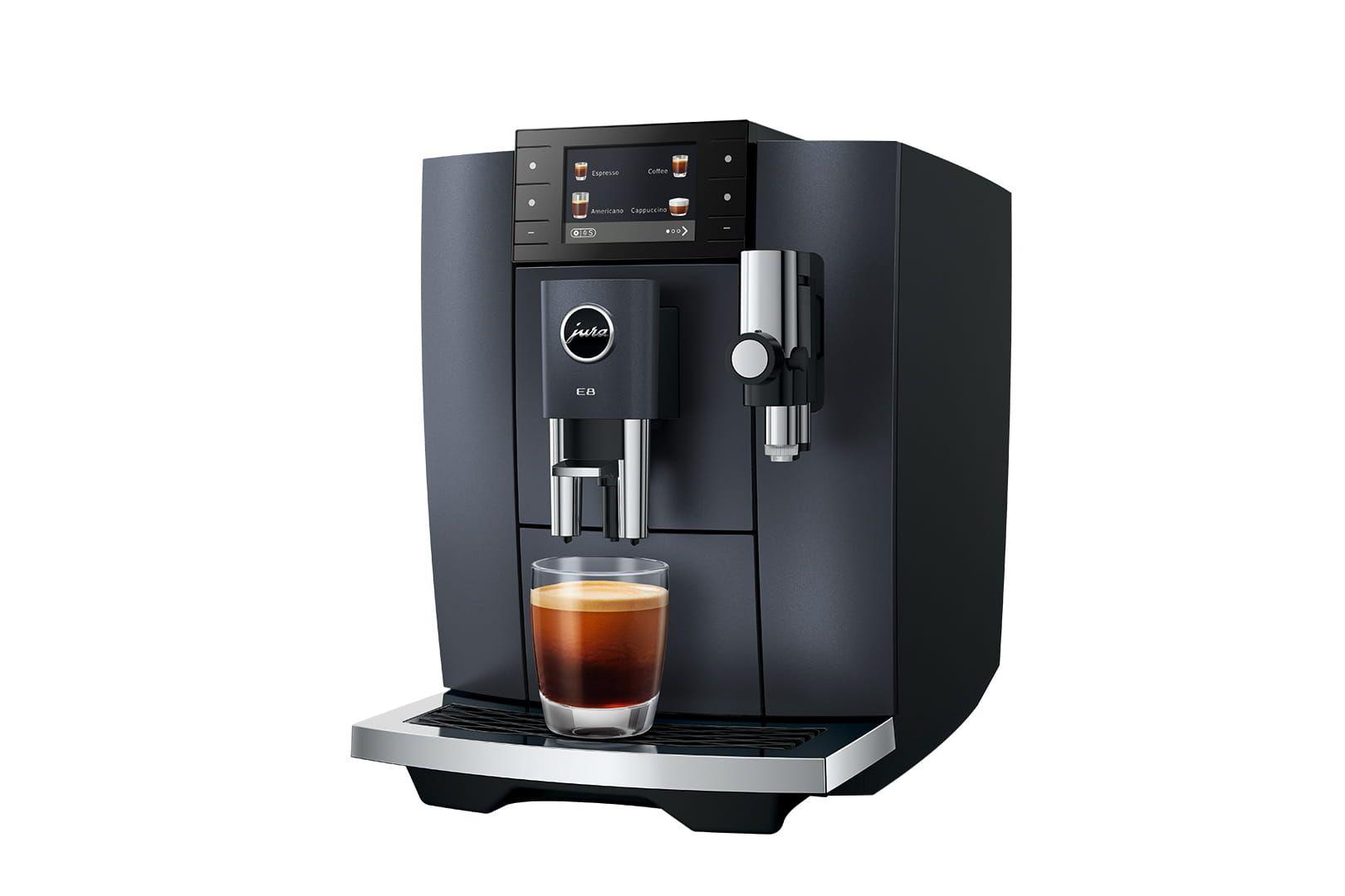 Máquina de Café Automática JURA E8 (Altura 34,8 cm - Preto Cósmico)