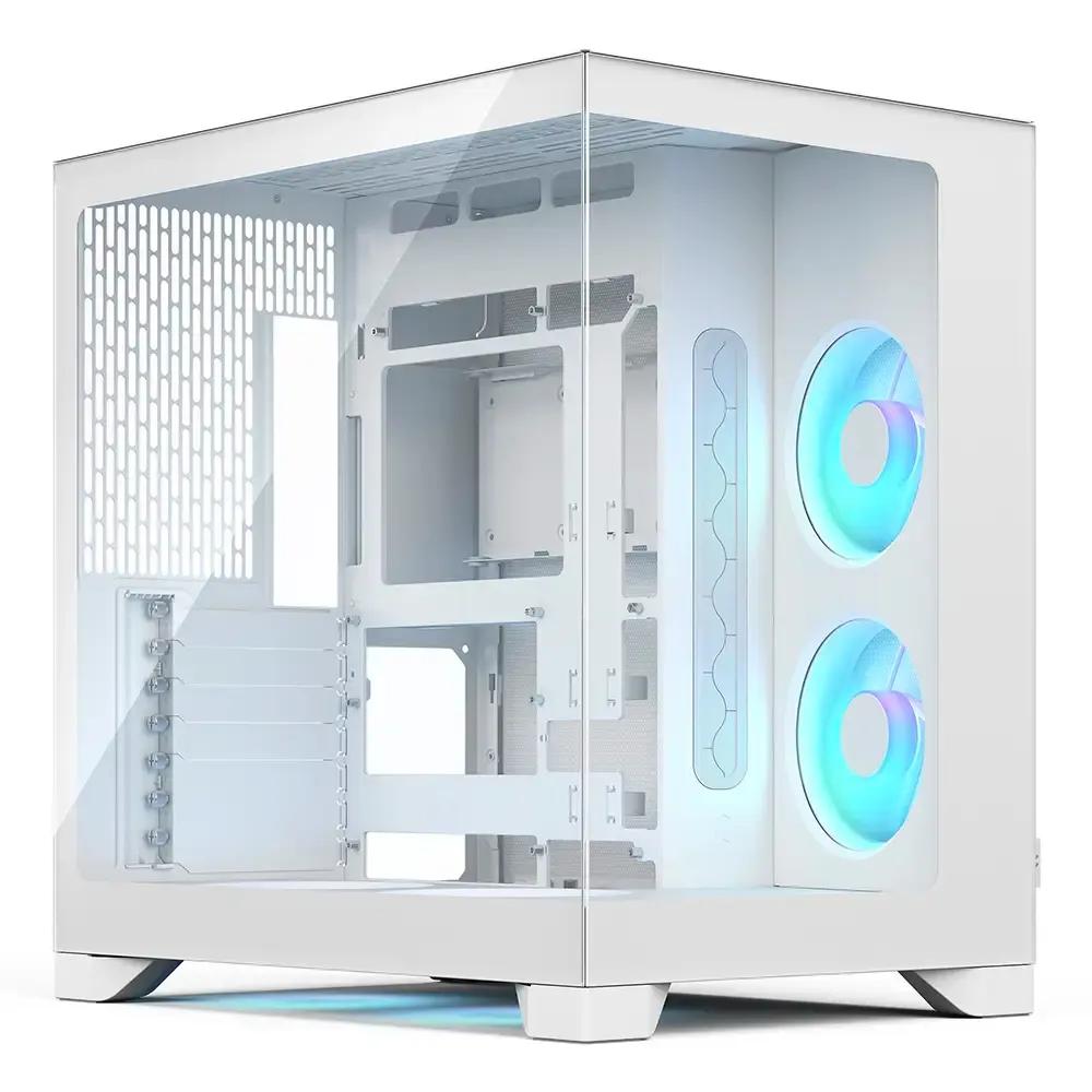Caixa de Computador FRACTAL DESIGN Pop 2 Vision RGB (ATX, E-ATX, Mini-ATX - Torre - E-ATX, Mini-ATX, ATX - Branco) — miniatura 2