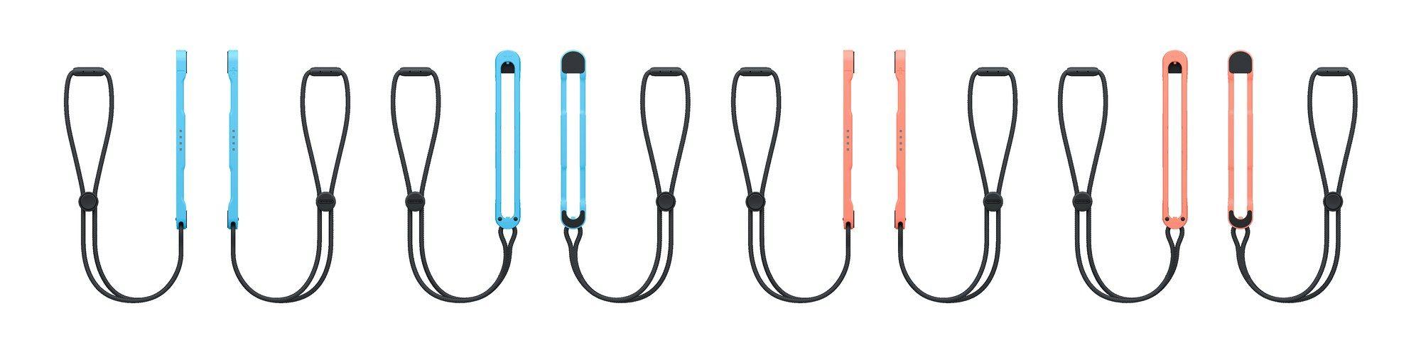 Conjunto de Correias para Comando NINTENDO Joy-Con 2 (Azul Claro/Vermelho Claro) — miniatura 2