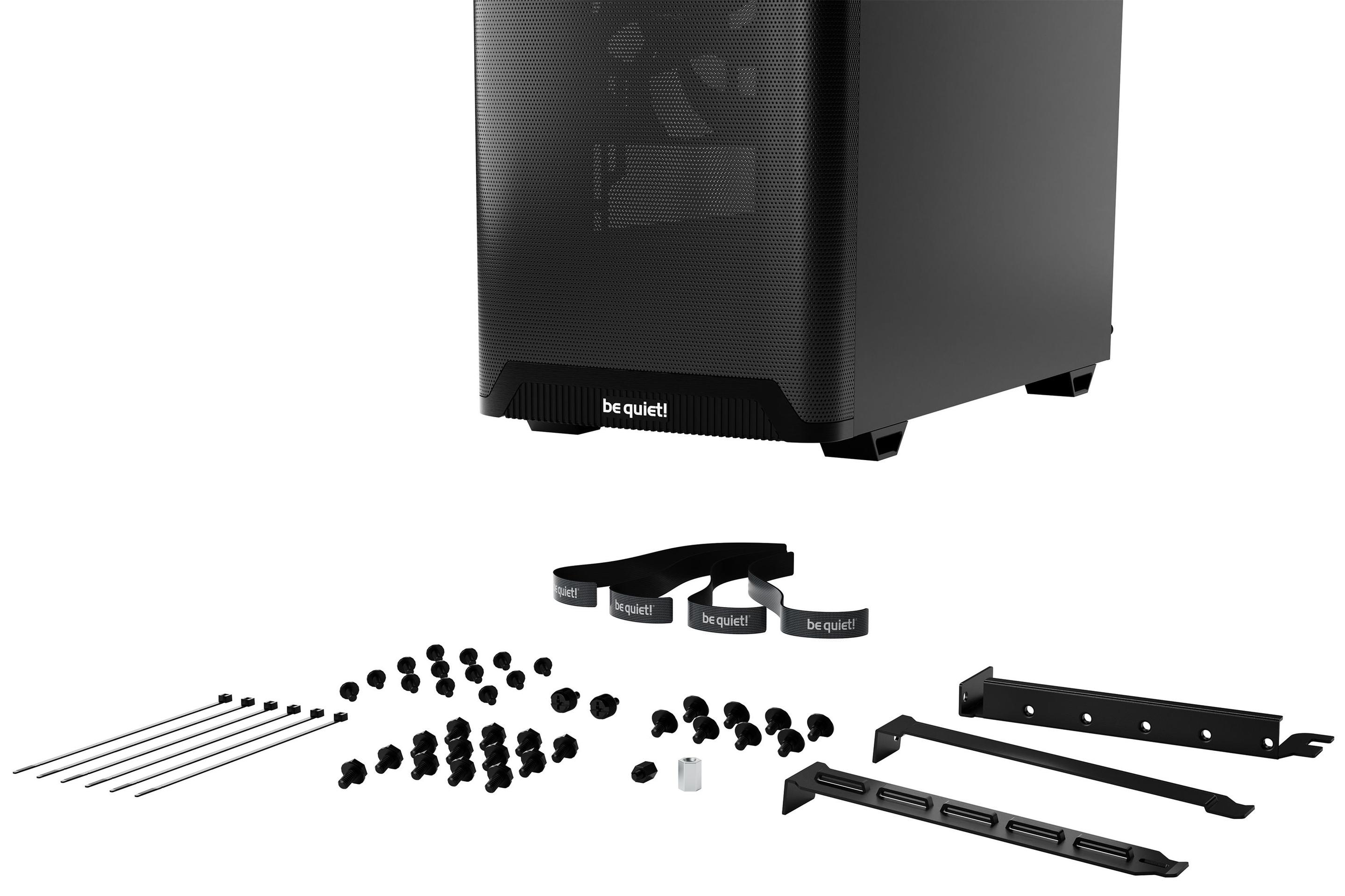 Caixa PC BE QUIET! Pure Base 501 Airflow (ATX, micro-ATX, Mini-ITX - ATX, PS2 - Midi Tower - Preto) — miniatura 7