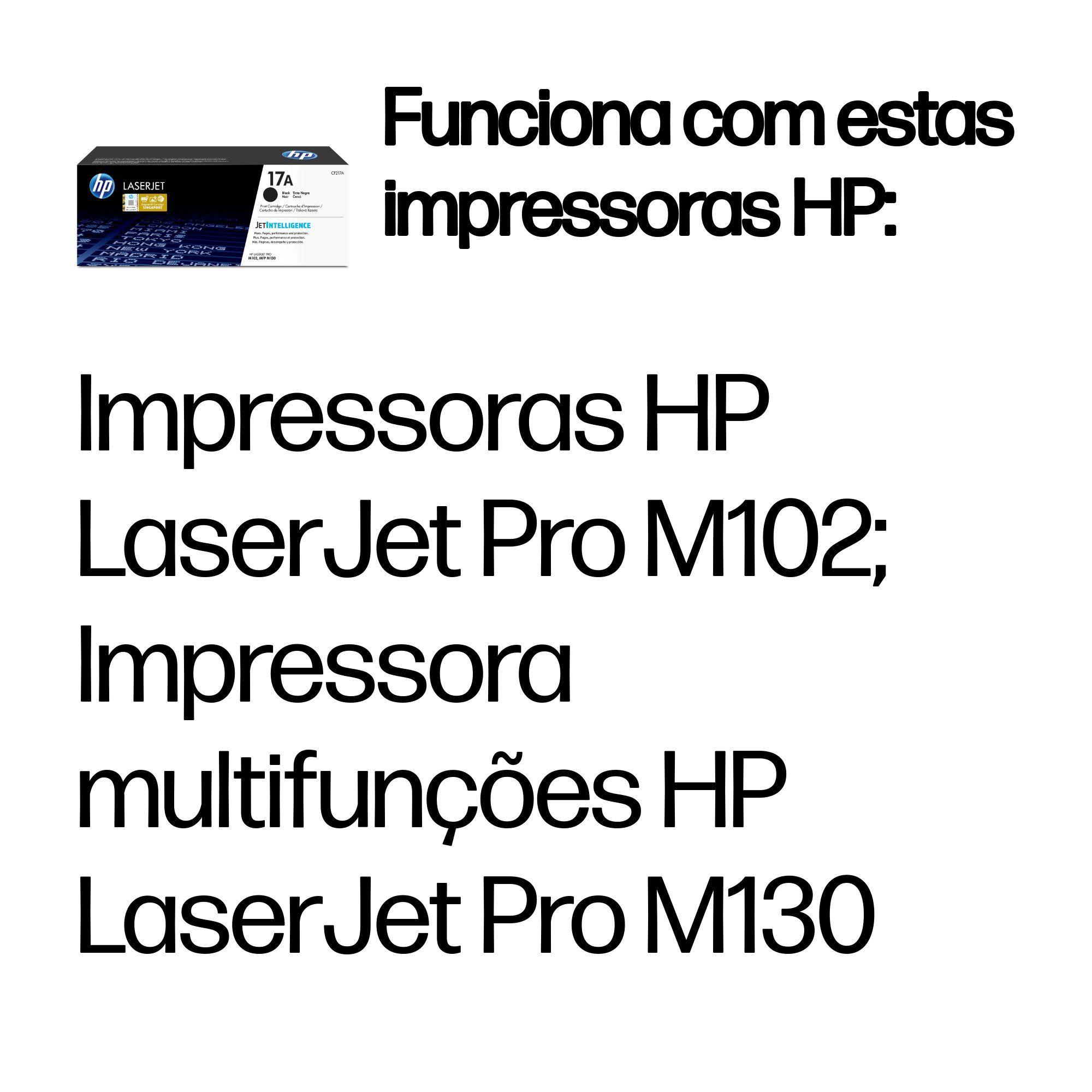 Toner HP 17A CF217A (1600 páginas - Preto) — miniatura 2