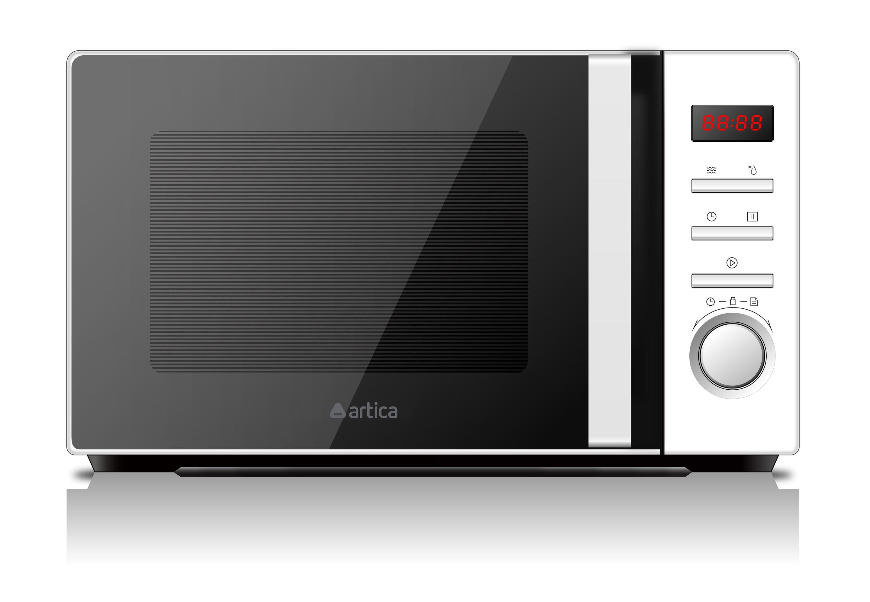 Micro-ondas ARTICA AMW2040DW (20 L - Micro-ondas sem grill - Altura 25,9 cm - Branco)