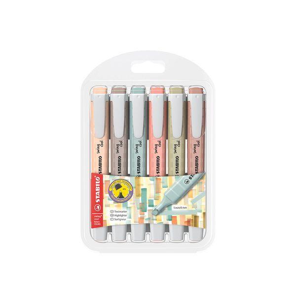 Marcadores Fluorescentes STABILO Swing Cool NatureCOLORS (Multicor), miniatura 2