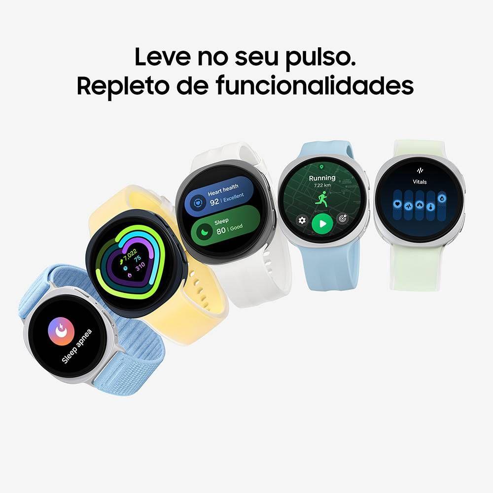Smartwatch SAMSUNG Galaxy Watch9 44mm (Redondo - Wear OS - Snapdragon SW6100 Wear Elite - Prateado), miniatura 2