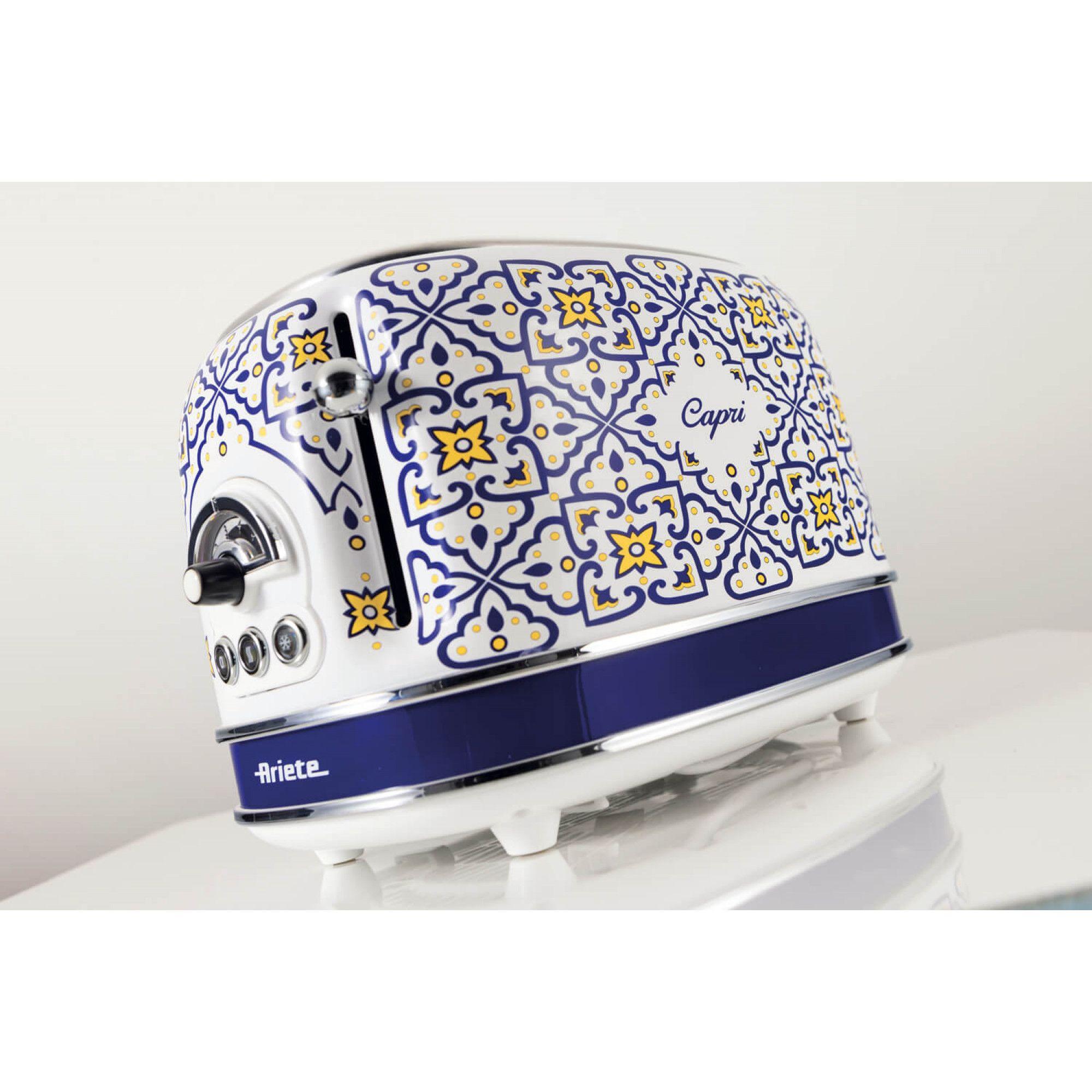 Torradeira ARIETE 0155/0C (810 W - Metal - Altura 20 cm - Branco e Azul Claro), miniatura 7