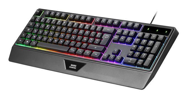 Conjunto Gaming MARS GAMING MCP124PRO (Português - Membrana - Tamanho completo - Preto) — miniatura 3