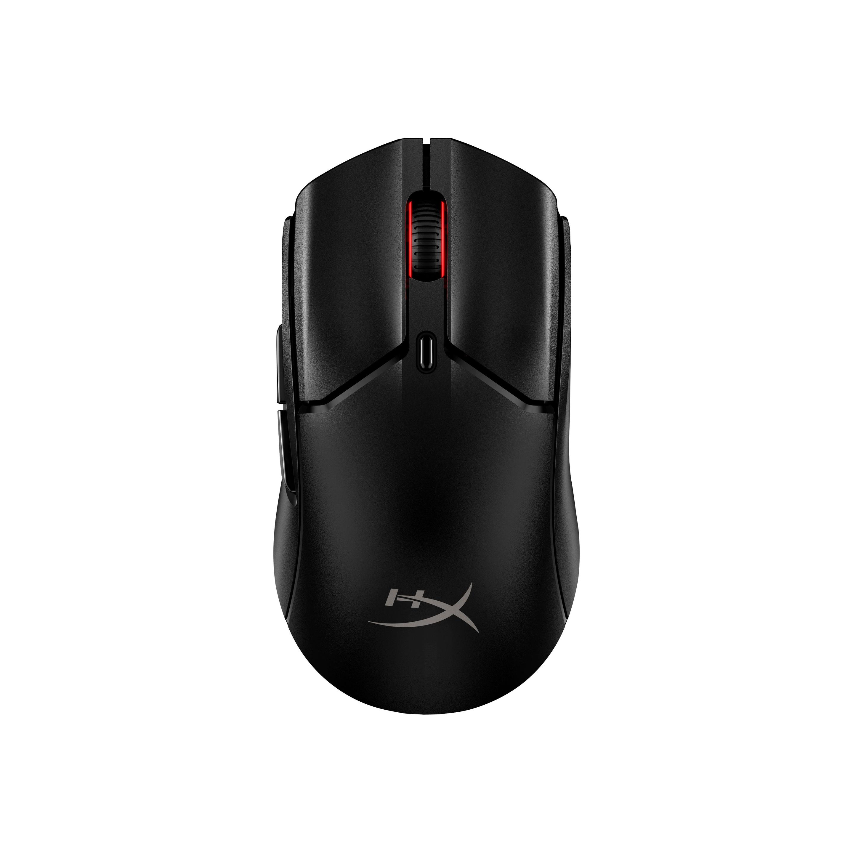 Rato HYPERX Pulsefire Haste 2 Mini Wireless (Ambidestro - 26000 DPI - Ótico - Preto)