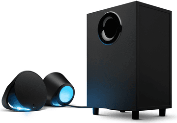Colunas Gaming LOGITECH G560 LIGHTSYNC (Bluetooth - 120 W - 3,5 mm - Preto)