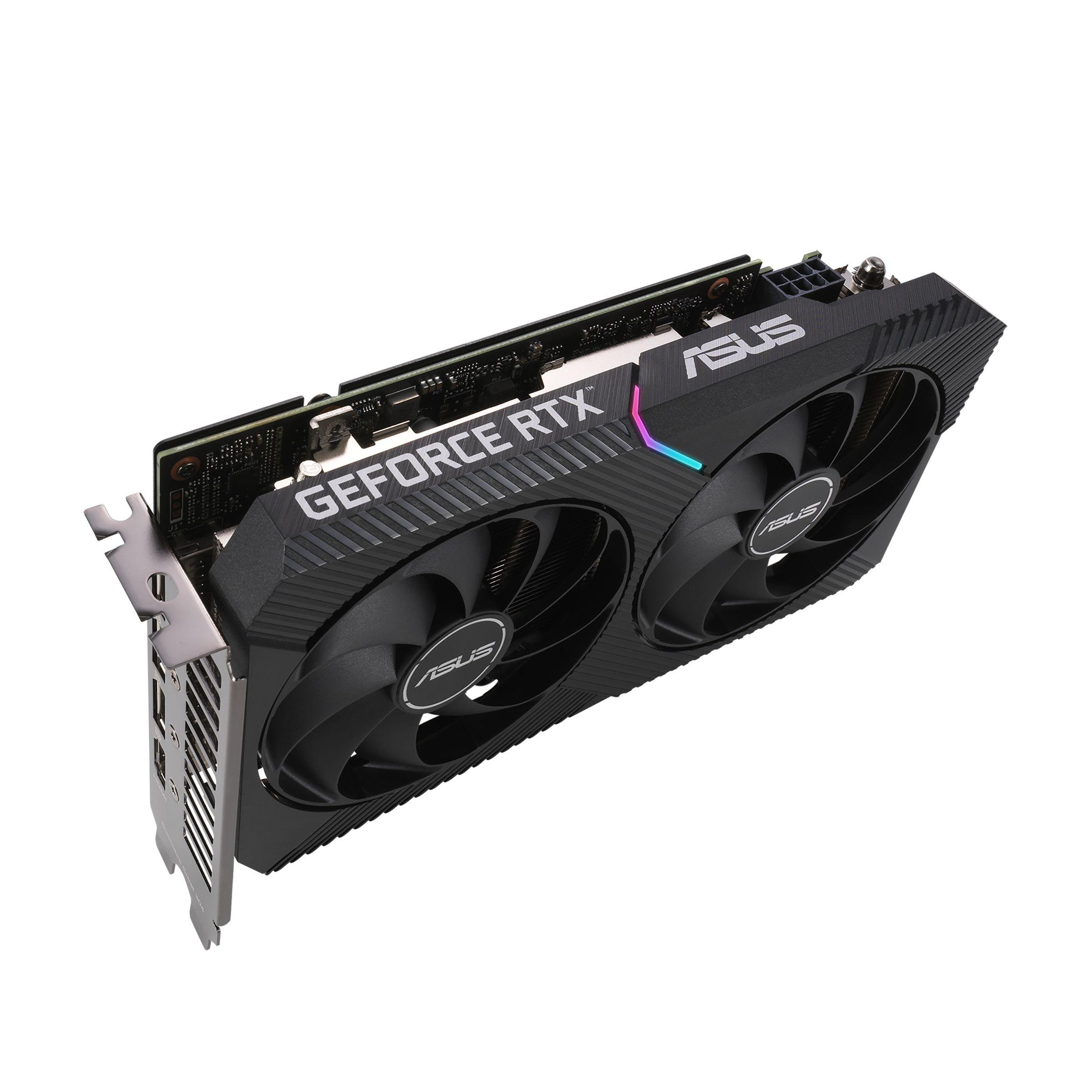 Placa Gráfica ASUS DUAL-RTX3060-O12G-V2 (GeForce RTX 3060 - 15 Gbps - 12 GB - Preto), miniatura 8