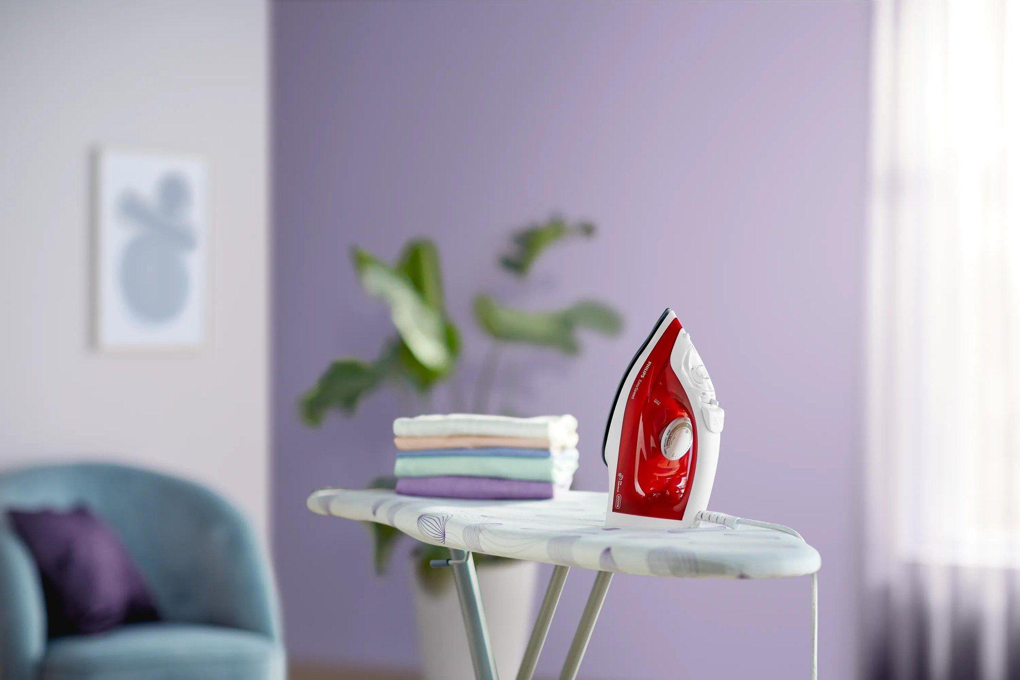 Ferro de Engomar a Vapor PHILIPS EasySpeed GC1742/40 (2000 W - 220 ml - Base antiaderente - Vermelho/Branco) — miniatura 6