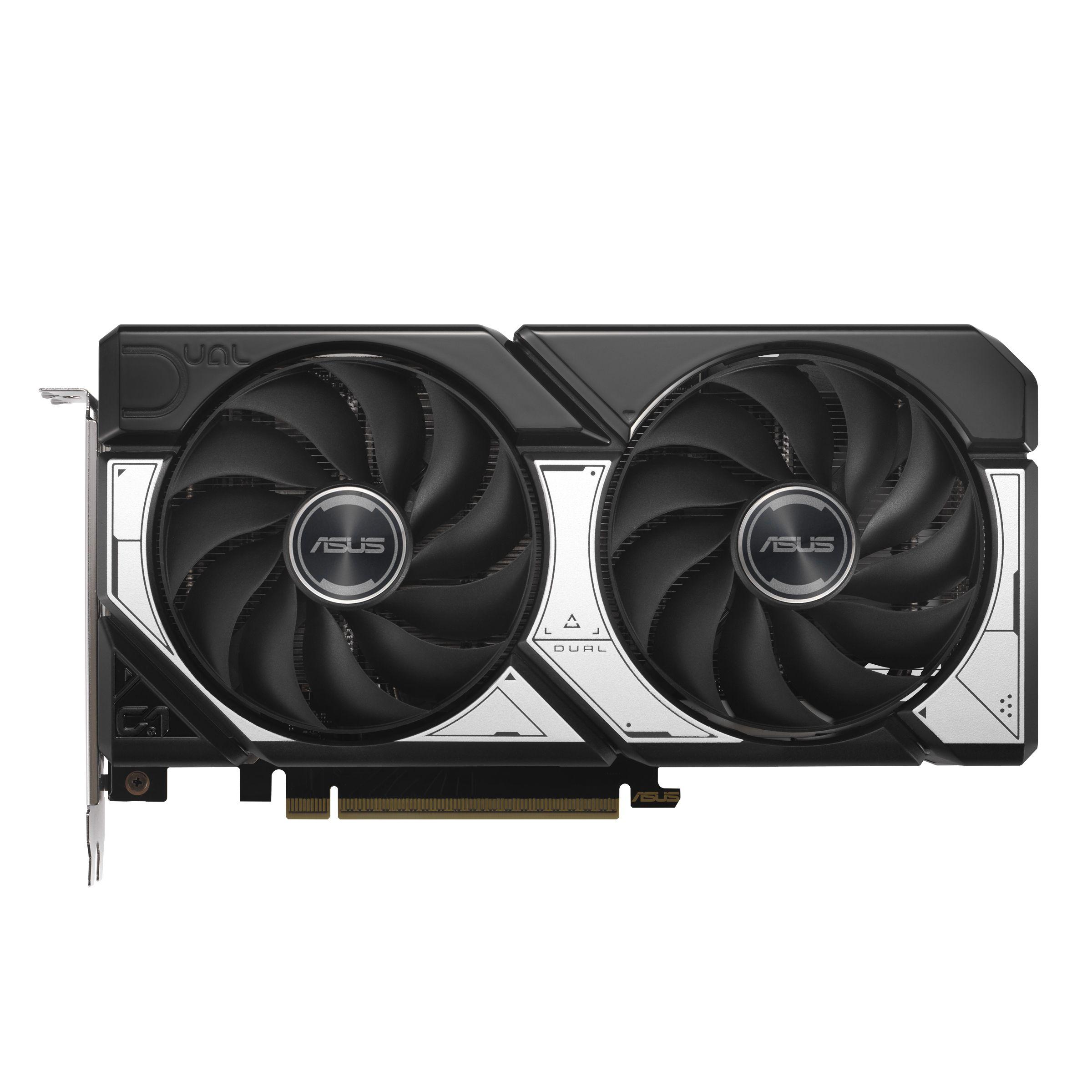 Placa Gráfica ASUS Dual RTX5060TI-O16G (GeForce RTX 5060 Ti - 28 Gbps - 16 GB - Preto e Cinzento)