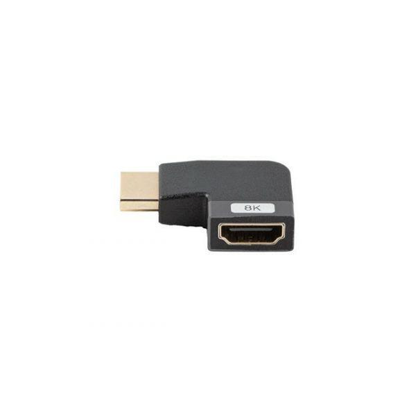 Adaptador HDMI LANBERG AD-HDMI-09 (HDMI 2.1 - 240 Hz - HDMI tipo A standard, fêmea - Preto e Prateado), miniatura 2