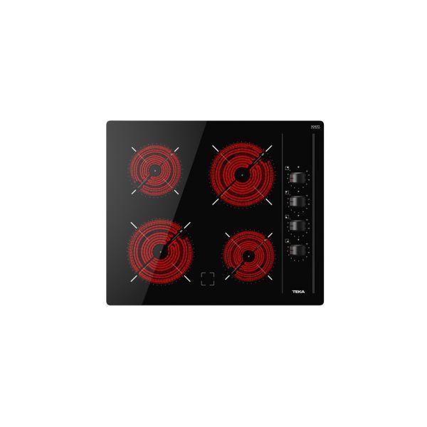Placa Vitrocerâmica Encastre TEKA TBC64000XFL (6000 W - Vidro-cerâmica - Rotativo - Preto) — miniatura 2
