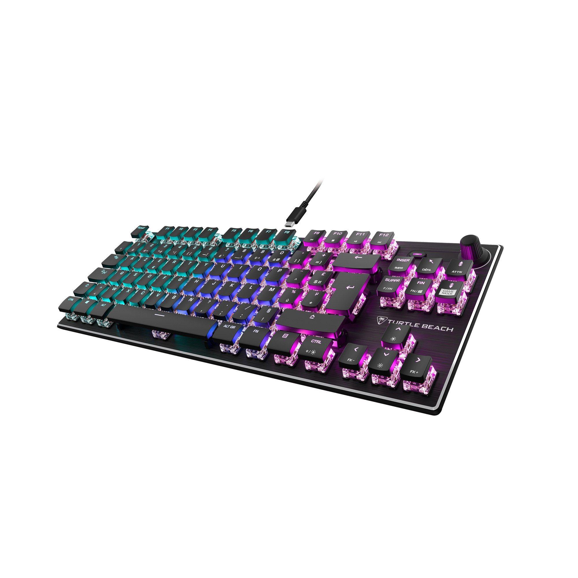 Teclado Gaming TURTLE BEACH Vulcan TKL (Alemão - Interruptor de chave mecânico - USB - Preto) — miniatura 2