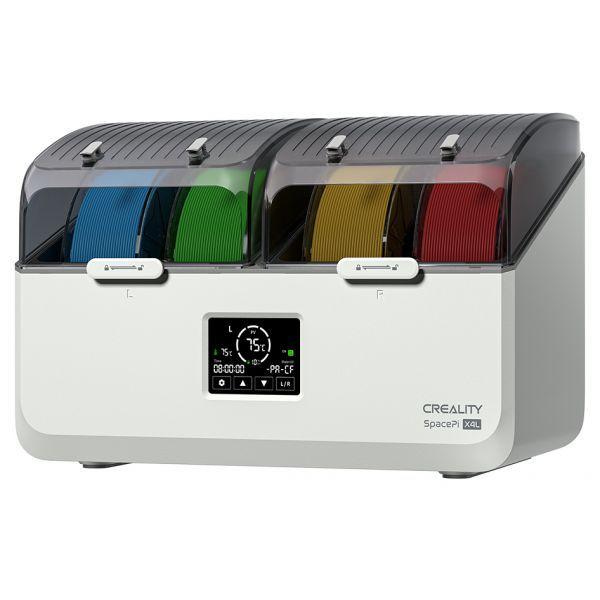 Secador de Filamentos CREALITY SpacePi X4L (4 Bobinas - 75 °C - Branco) — miniatura 2
