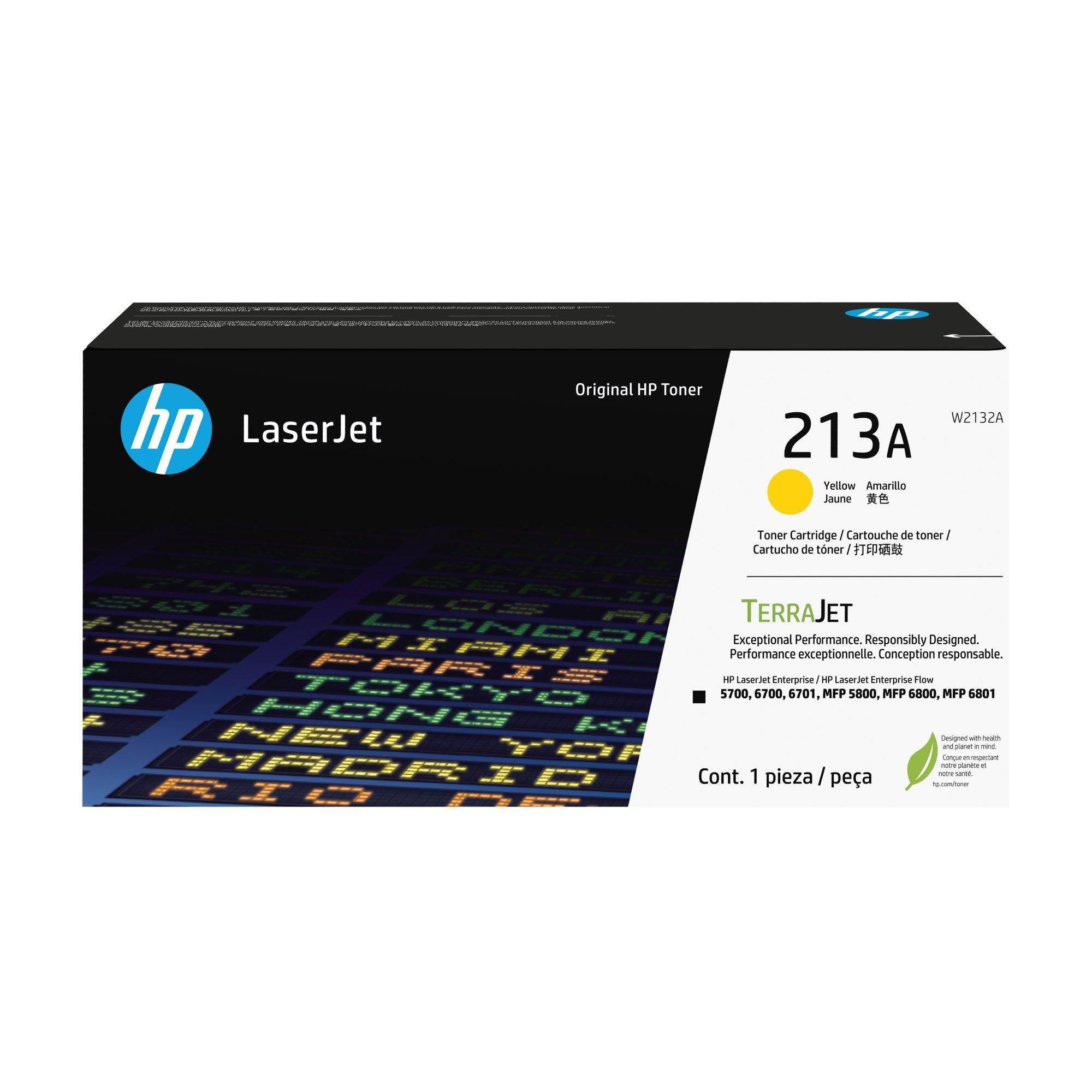 Toner HP W2132A / 213A (3000 páginas - Amarelo)