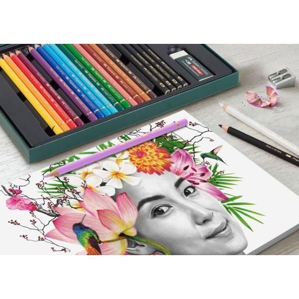 Conjunto de Lápis de Cor e Grafite FABER-CASTELL 210052 (Multicor), miniatura 4