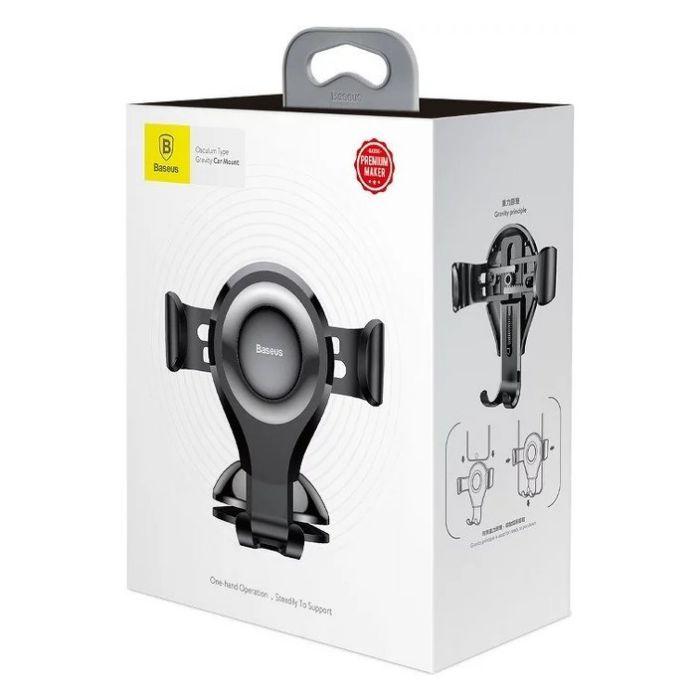 Suporte de Telemóvel para Carro BASEUS Osculum Gravity (Preto), miniatura 5