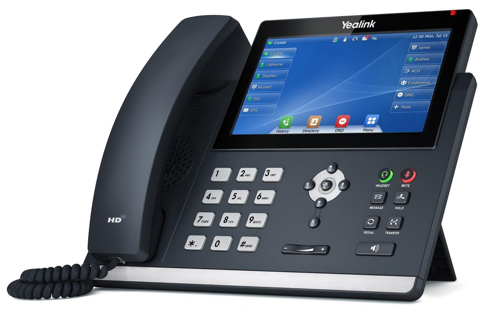 Telefone IP YEALINK SIP-T48U (7" - Cinzento) — miniatura 3