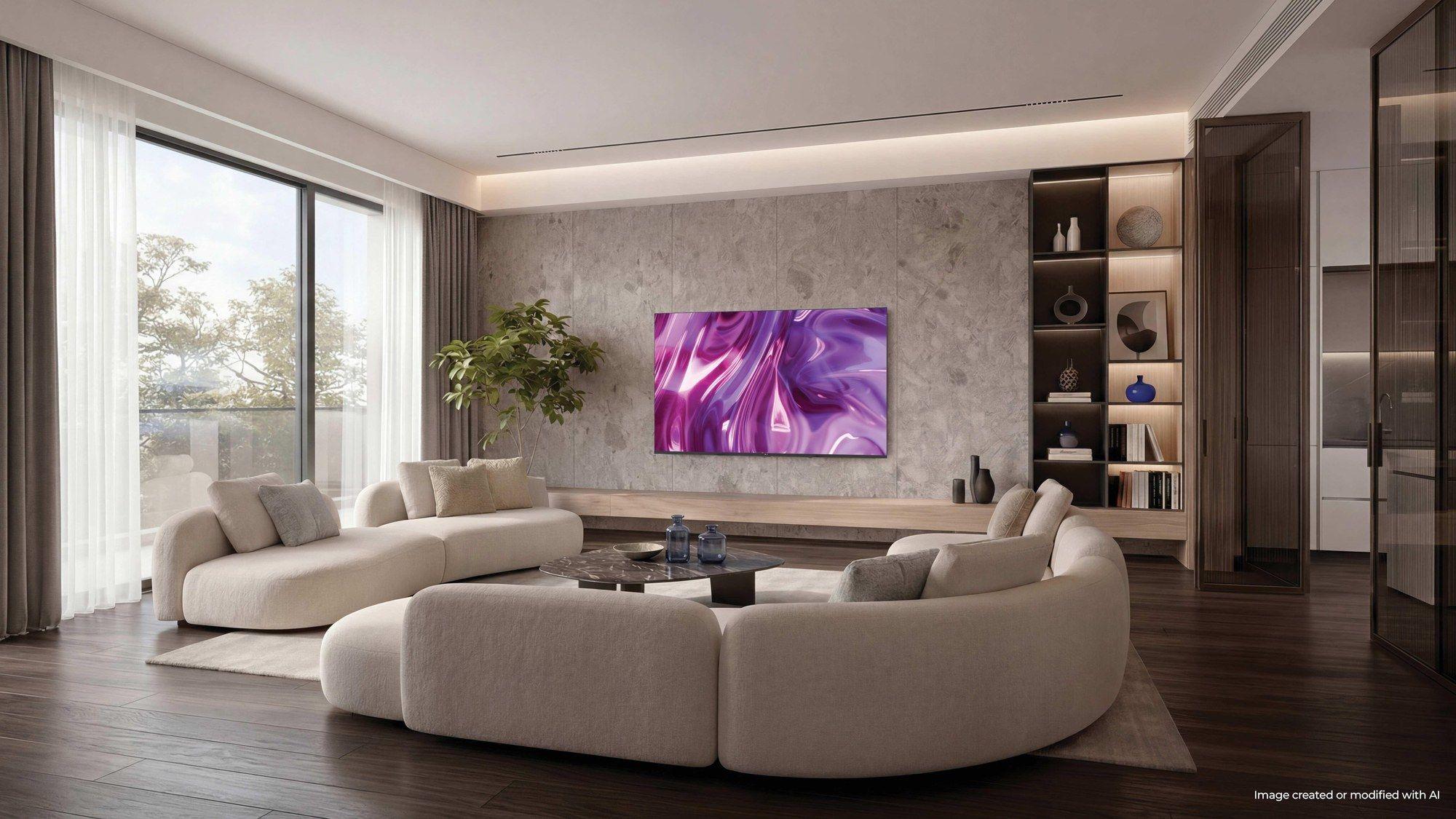 Televisão HAIER TV H32S80GFX (32" - Full HD - QLED - Google TV - Preto), miniatura 8
