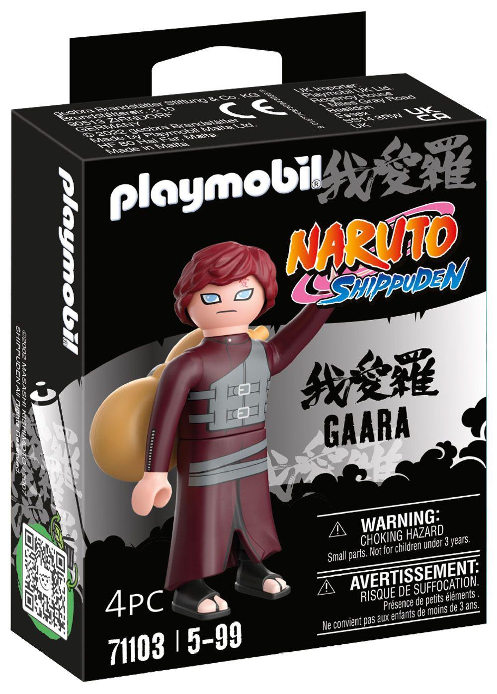 Figura PLAYMOBIL Naruto Shippuden Gaara 71103 (A partir dos 5 anos - Multicolor)