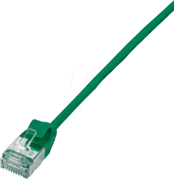 Cabo de Rede RJ45 LOGILINK CQ9045S (1,5 m - Cat6A - RJ-45 - Verde) — miniatura 2