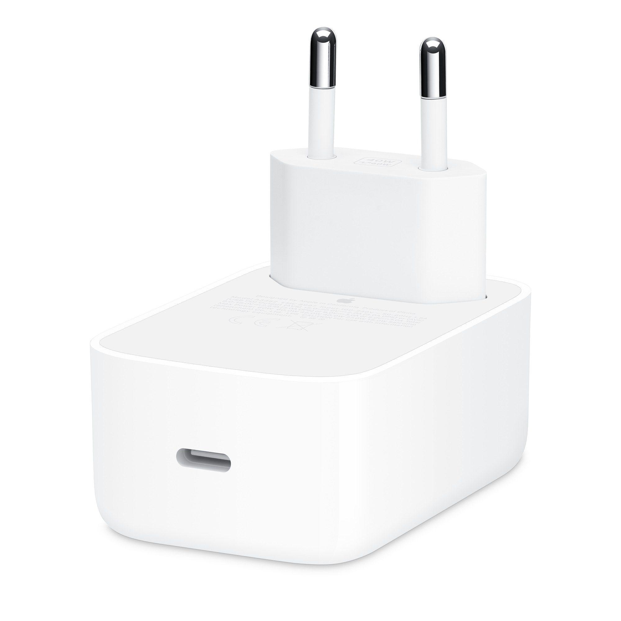 Adaptador de Corrente USB-C APPLE MGTU4ZM/A (USB-C - Branco)