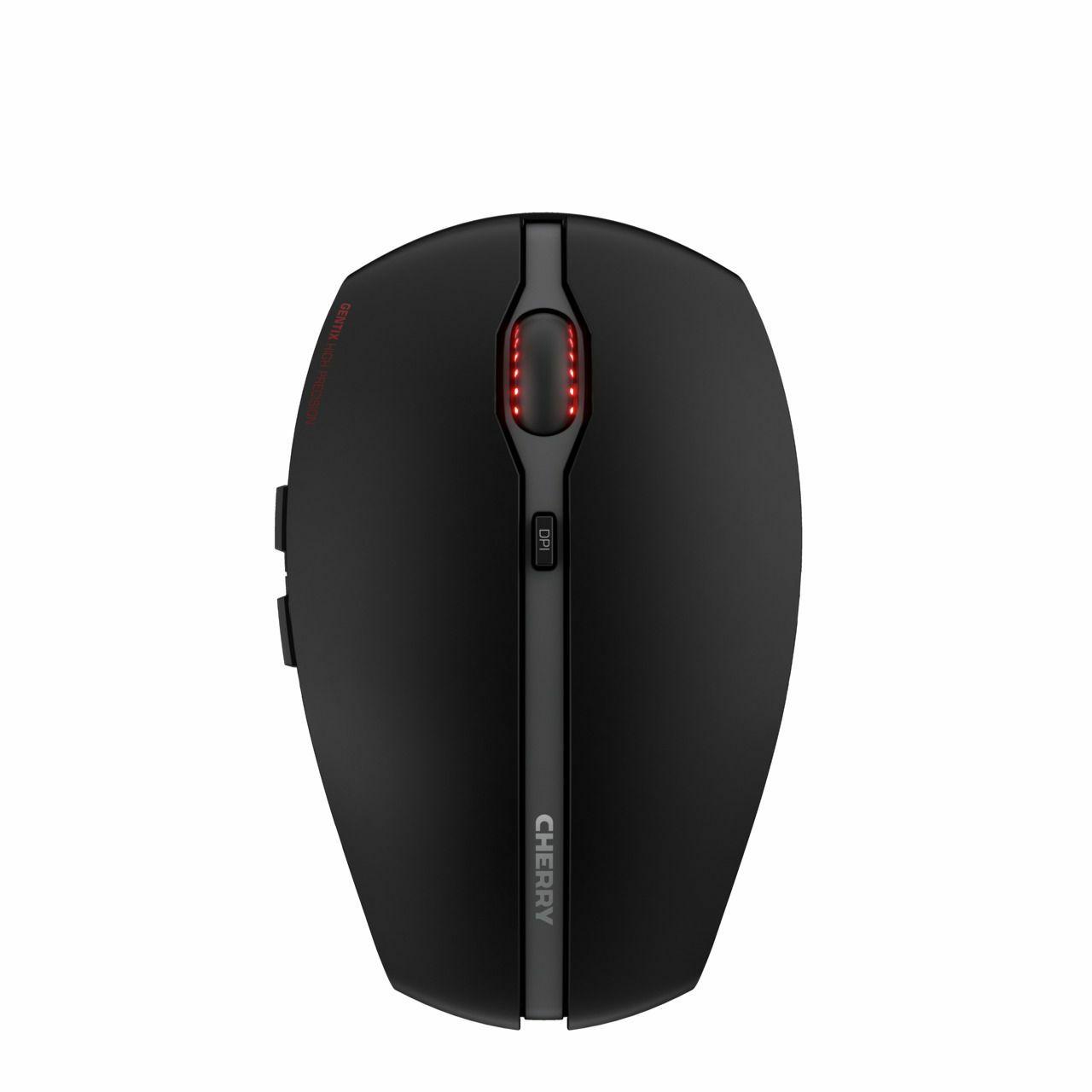 Conjunto de Teclado e Rato CHERRY JD-7000DE-2 / GENTIXB (Alemão - Tamanho completo - RF Wireless - Preto) — miniatura 4