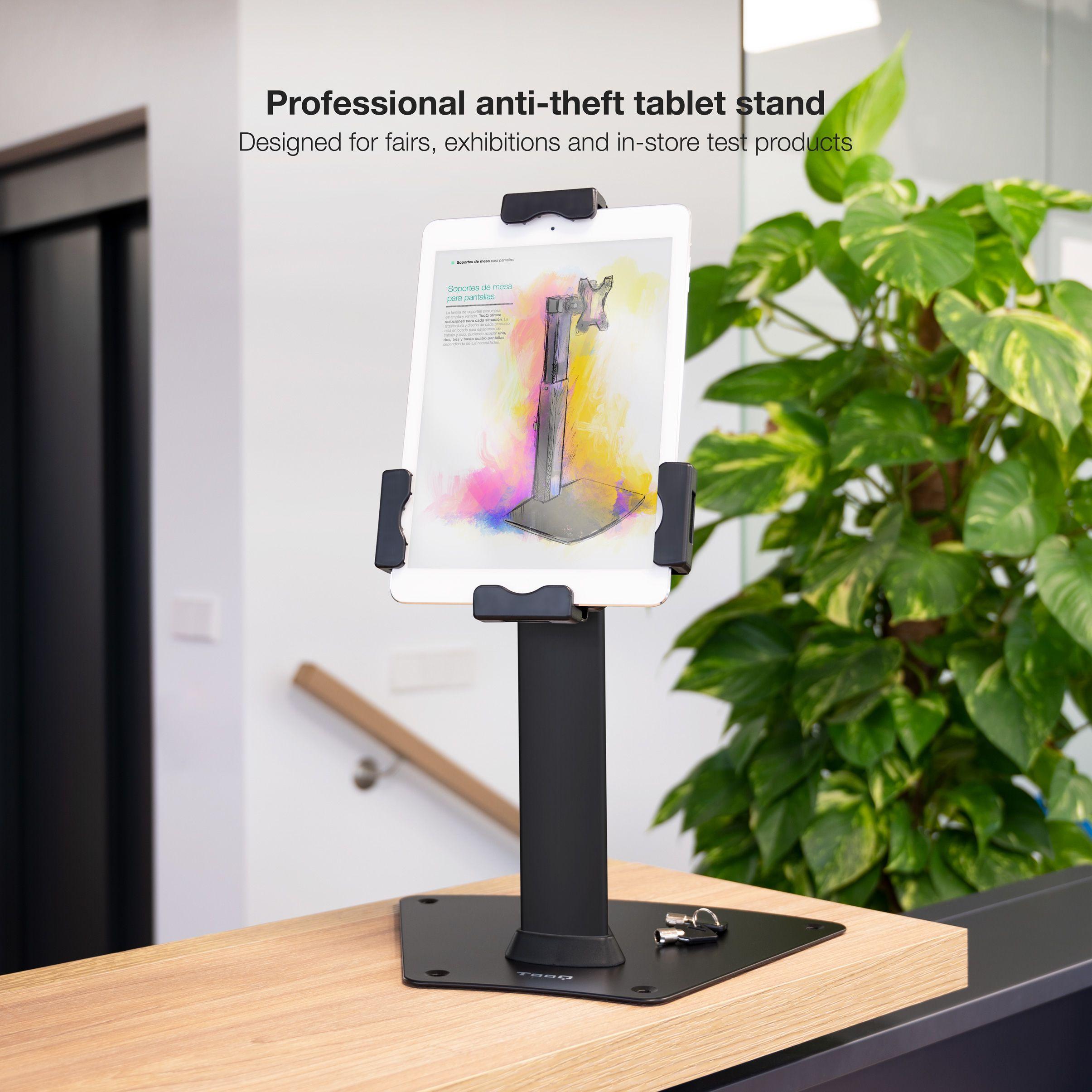 Suporte de Mesa Antirroubo para Tablet TOOQ TQTDS0811 (Preto), miniatura 6