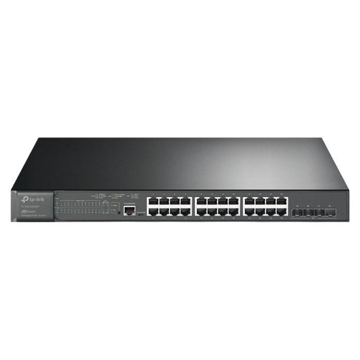 Switch Gerido TP-LINK JetStream TL-SG3428XMP (Gigabit Ethernet - 10/100/1000 Mbit/s - 12 MB - Preto), miniatura 2