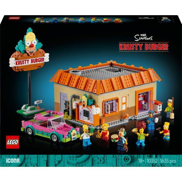 LEGO 10352 Icons The Simpsons™: Krusty Burger (18+ anos - 1635 peças), miniatura 3