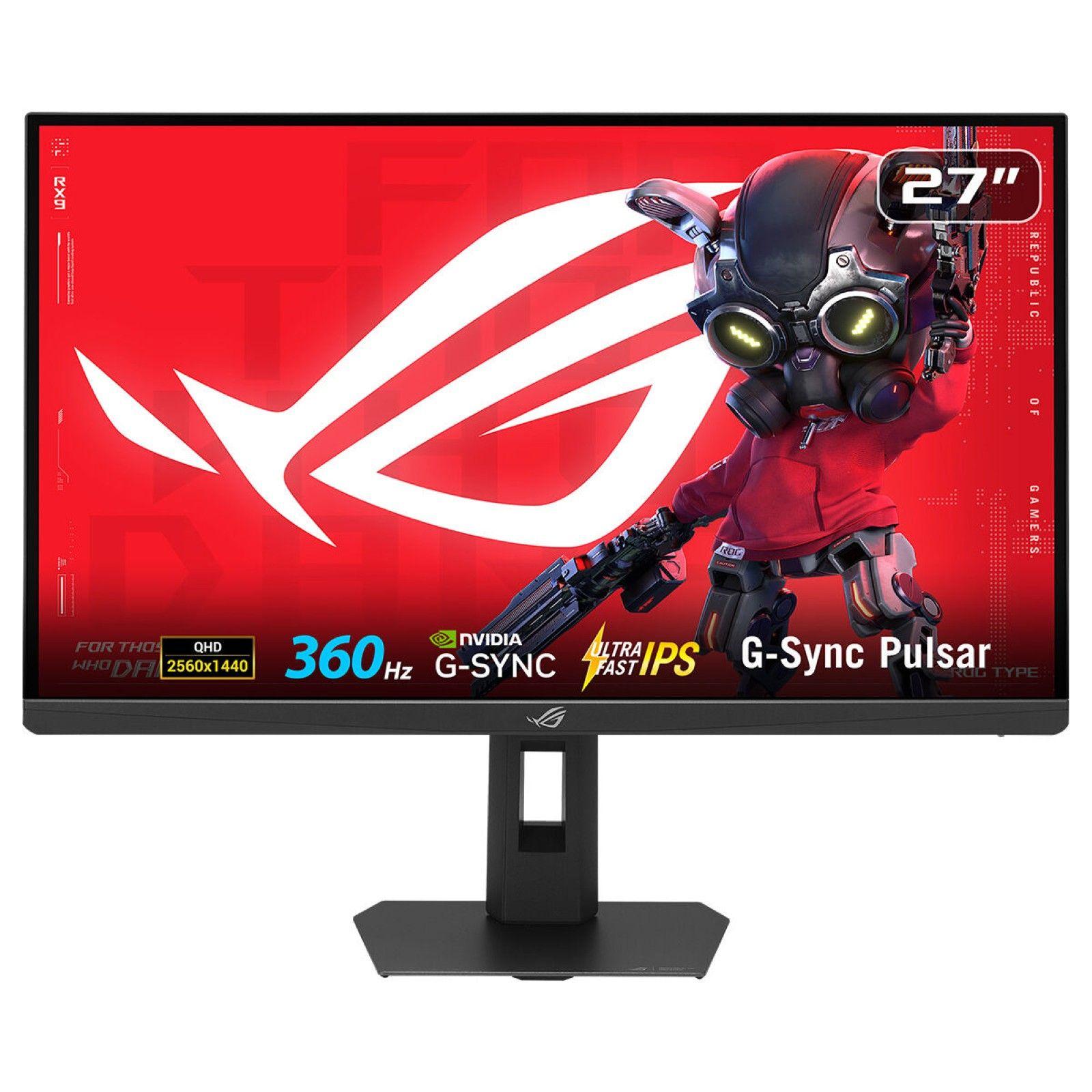 Monitor ASUS ROG Strix Pulsar XG27AQNGV (27" - IPS - 360 Hz - Preto)