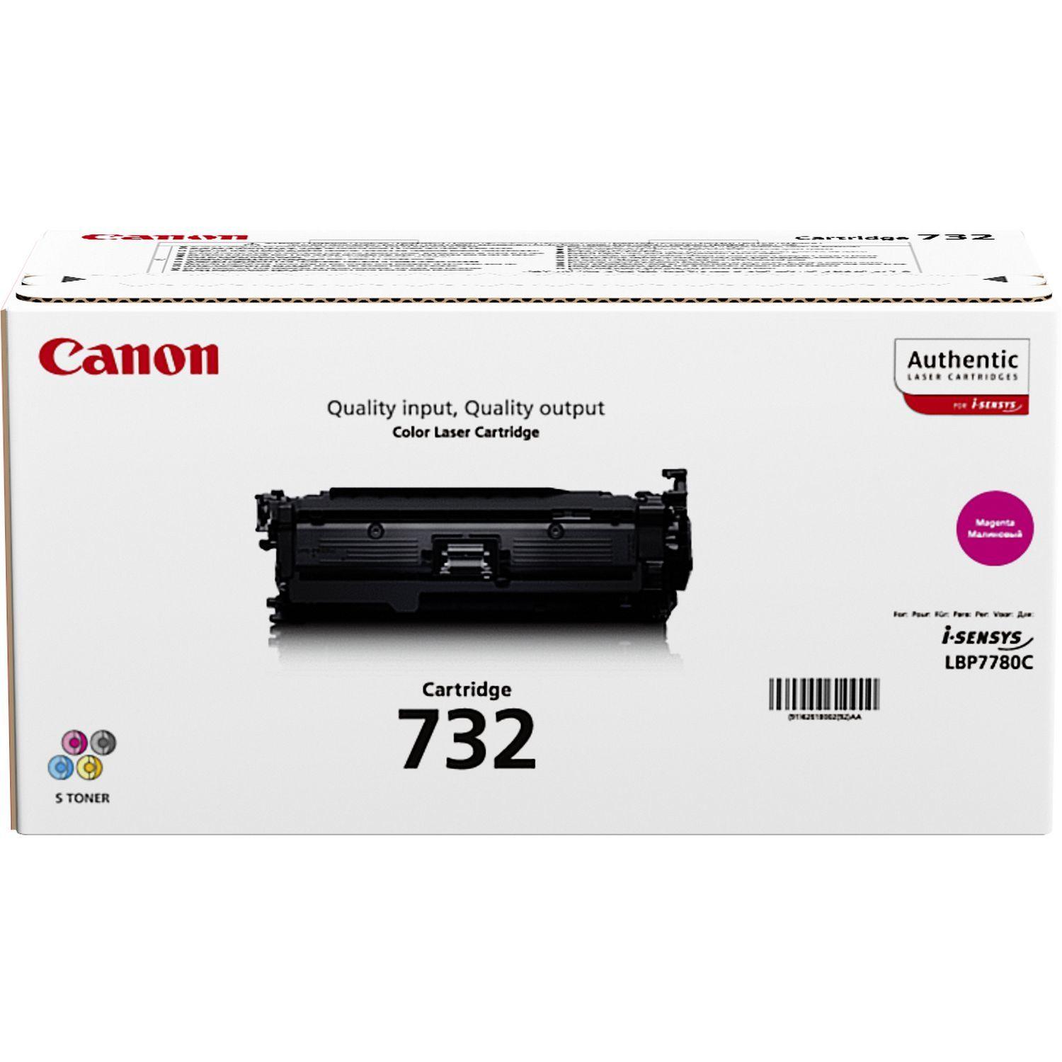 Toner CANON 732M (6400 páginas - Canon i-SENSYS LBP7780Cx - Magenta)
