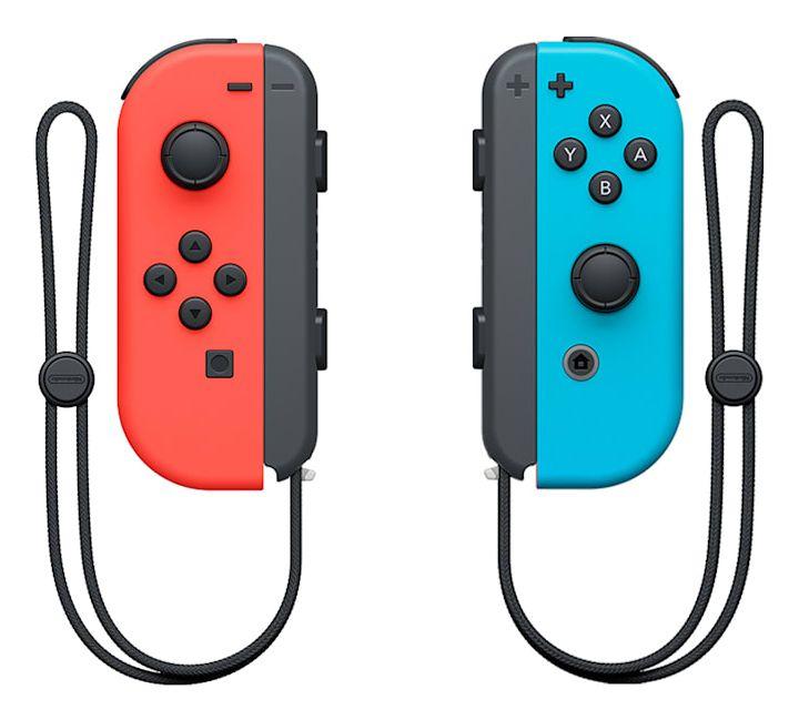 Comando NINTENDO Joy-Con (L)/(R) (Nintendo Switch - Sem fios - Vermelho Néon e Azul Néon)